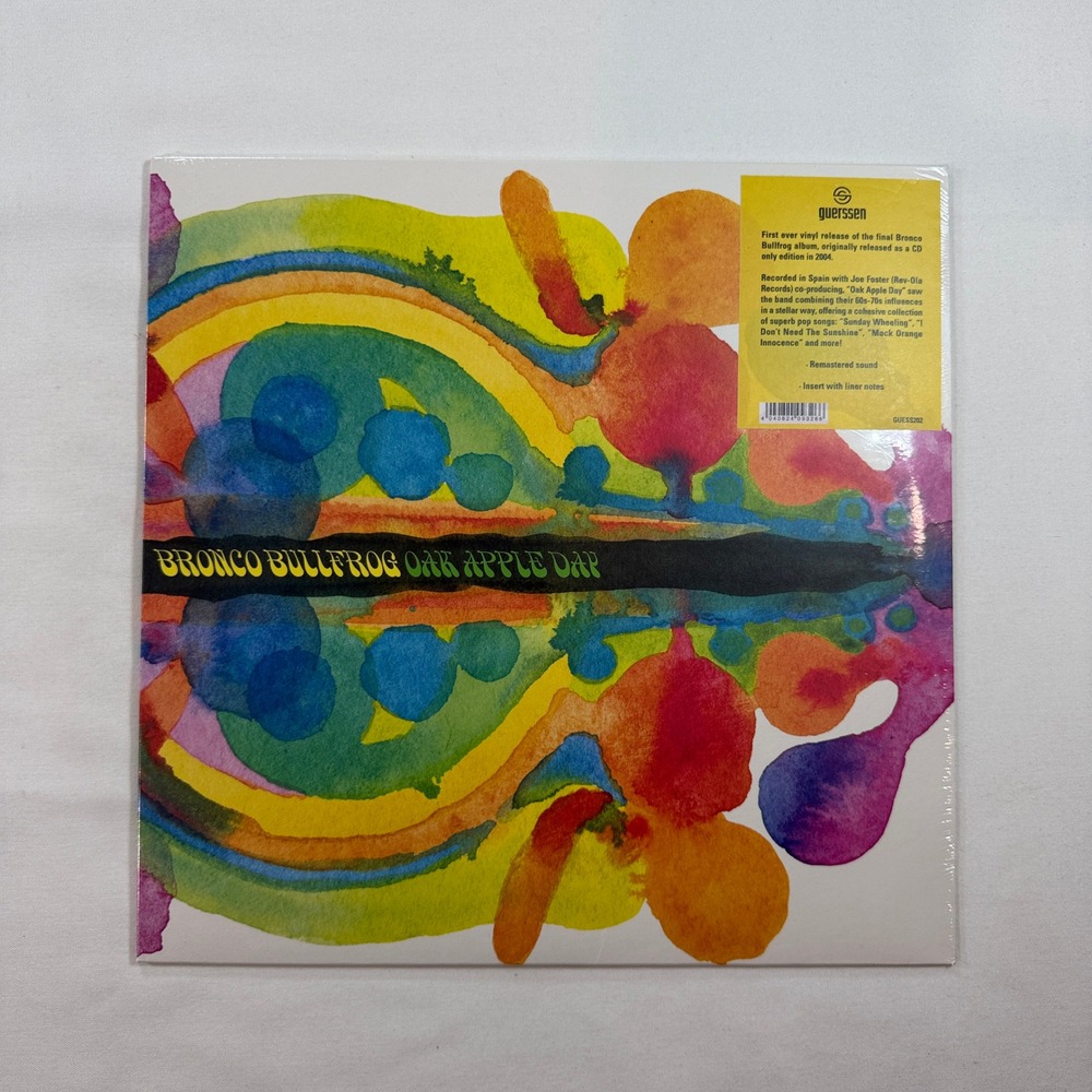Bronco Bullfrog Oak Apple Day Vinyl LP‎ Guerssen GUESS202 Remastered Power Pop